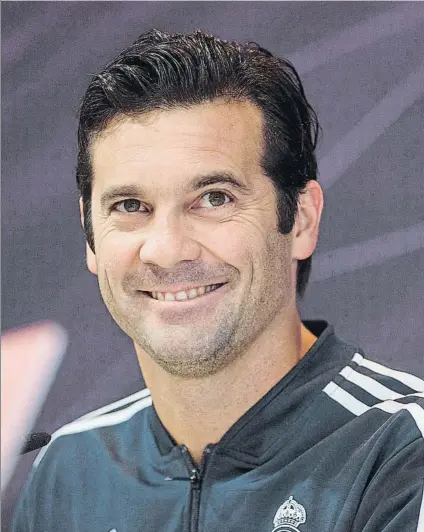  ?? FOTO: EFE ?? Solari quiere enfocar la temporada De momento, la imagen del Real Madrid está siendo demasiado borrosa en lo que llevamos de curso