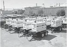  ?? VERIZON ?? Mobile generators are deployed in the aftermath of disasters to help keep cell towers operationa­l.