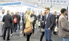  ?? ?? Crowds flocked back to the Kent Constructi­on Expo the county’s first major B2B event since the pandemic