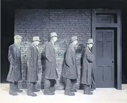  ??  ?? George Segal. “Depression Bread Line”, 1991. Bronce.