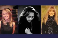  ??  ?? Sharon Shannon, Mary Coughlan and Frances Black. SEE NUMBER 2.