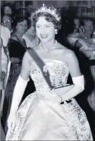  ??  ?? SAFE: Margaret in Belize City in May 1958