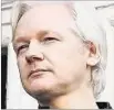  ??  ?? Julian Assange sigue en Londres.