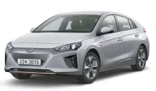  ?? Courtesy of Hyundai Motor ?? The Hyundai Ioniq Electric