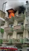  ?? ?? 2 Explosão e incêndio assustaram moradores
2