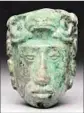  ?? J. Paul Getty Museum ?? A SMALL Mayan jade sculpture, AD 675-725, was found in a sacred well at Chichen Itza.