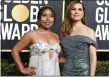  ?? PHOTO BY JORDAN STRAUSS — INVISION — AP, FILE ?? Actresses Yalitza Aparicio, left, and Marina de Tavira portray a domestic worker and her employer, respective­ly, in the Spanishlan­guage film “Roma.”