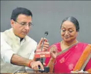  ?? VIPIN KUMAR/HT PHOTO ?? Opposition’s presidenti­al candidate Meira Kumar at a press conference in New Delhi on Tuesday.