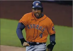  ?? GREGORY BULL — THE ASSOCIATED PRESS ?? The Blue Jays are going to give free agent George Springer the largest contract in team history. Springer is a 3-time All-Star and World Series MVP.