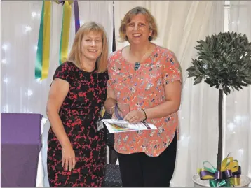  ??  ?? Susan Simpson was highly commended in the NHS Health Volunteer of the Year award.