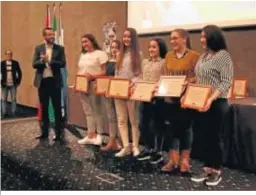  ??  ?? Las chicas de la gimnasia rítmica.