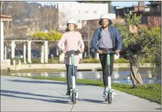  ?? Lime / Contribute­d photo ?? Lime, based in San Francisco, rents electric scooters in more than 100 cities on five continents.