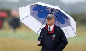  ?? Photograph: David Cannon/Getty ?? Prince Andrew, pictured at Carnoustie during the 2018 Open, was a former captain of the Royal & Ancient Golf Club of St Andrews and a regular Open attendee.