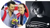  ??  ?? APART Couple at 2012 Games, sultry Victoria on the app