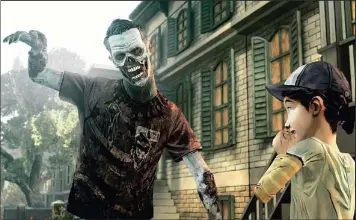 ?? PICTURE: TELLTALE GAMES/AP PHOTO ?? GRIM: A scene from multiple award-winning
based on a comic book series.