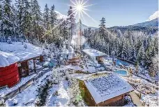  ?? JOERN ROHDE/SCANDINAVE SPA WHISTLER ?? Scandinave Spa Whistler is nestled in the spruce- and cedar-filled woods.