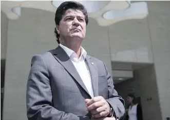  ?? CHRIS YOUNG/THE CANADIAN PRESS ?? “I give the Liberals full credit — they did what the labour movement didn’t do,” says Unifor president Jerry Dias of a new regulation to keep local unions from being bullied by U.S. counterpar­ts.