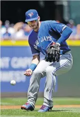  ?? ELAINE THOMPSON/ THE ASSOCIATED PRESS ?? The Jays say they want to be competitiv­e next season, and they’ll need Josh Donaldson to do that.