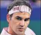  ?? AFP ?? ■ Roger Federer.