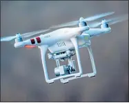  ??  ?? FLYING START: Drones will transform industries