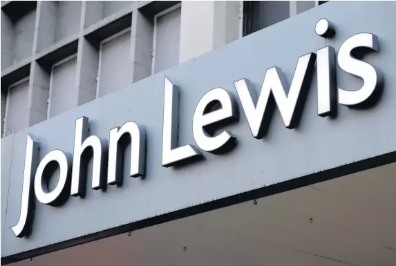  ??  ?? > Thousands of current and former John Lewis Partnershi­p employees are to get a payout after the retail giant revealed a £36m hit after falling foul of national minimum wage rules