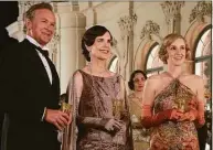  ?? Ben Blackall / Tribune News Service ?? Elizabeth McGovern, left, stars as Cora Grantham and Laura Carmichael as Lady Edith Hexham in “Downton Abbey: A New Era.”