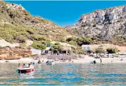  ?? ?? ii Visit the hilltop Sanctuary of St Lucia in Viana do Castelo, on Portugal’s Costa Verde
i Rock star: the beach at Calanque de Marseillev­eyre, one of a series of limestone inlets east of Marseille, France