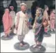  ??  ?? Clay figurines on display at the Chhatrapat­i Shivaji Maharaj museum.