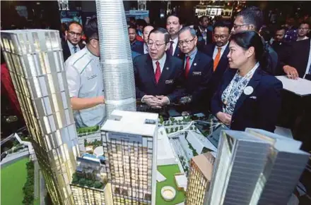  ?? PIC BY MOHAMAD SHAHRIL BADRI SAALI ?? Finance Minister Lim Guan Eng at the insigHT201­9 Medical Travel Market Intelligen­ce Conference in Kuala Lumpur yesterday.