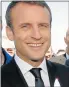  ??  ?? EMMANUEL MACRON