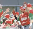  ??  ?? México superó a Cuba en la entrada 11, con lo que mantiene esperanzas en la Serie del Caribe.