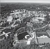  ?? LANCE KING/GETTY 2013 ?? The University of North Carolina trustees ultimately let a black woman take a class at the Chapel Hill school in 1951.