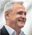  ?? FOTO: AFP ?? Der starke Mann in Rumänien: Liviu Dragnea.