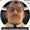  ??  ?? Mayor Kobayashi (voiced by Kunichi Nomura)