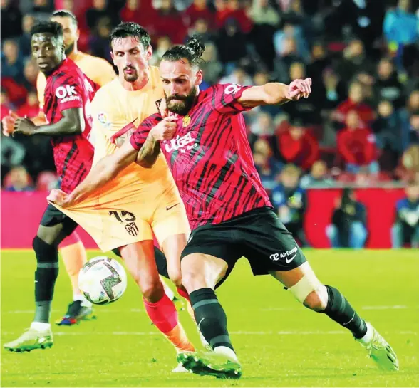  ?? ?? Muriqi hizo el único gol del encuentro