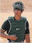  ?? Carlos Avila Gonzalez / The Chronicle ?? Catcher Tyler Soderstrom, the A’s firstround pick in the 2020 draft, will play in this year’s AllStar Futures Game.