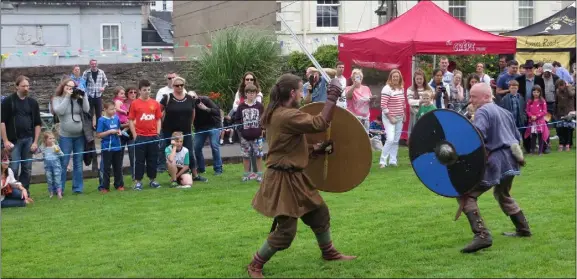  ?? ?? The County Cork Local Festival Fund 2024 is now open for applicatio­ns. Pictured is the highly successful Youghal Medieval Festival.