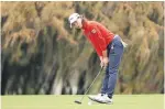  ?? CARMEN MANDATO GETTY IMAGES ?? Hinako Shibuno posted a 4-under 67 at the U.S. Women’s Open in Houston on Friday.