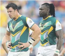  ?? Picture: Getty Images ?? GUTTED. The Blitzboks failed to win a medal at the Commonweal­th Games.