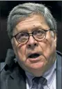  ??  ?? William Barr