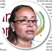  ?? Photos: Screenshot­s ?? Dr Amani Abou-Zeid, commission­er for Infrastruc­ture and Energy at the African Union Commission (AUC)