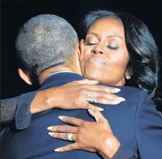  ?? Picture / AP ?? Barack Obama called Michelle “not only my wife and mother of my children, but my best friend”.