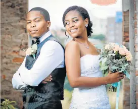  ?? Picture: ELSKE BOTHA PHOTOGRAPH­Y ?? SWEET LOVE: Samantha Batyisi married Jonathan Mzuvukile Skepe in March at Ebenezer Centre Internatio­nal, in Algoa Park