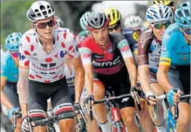  ?? AP ?? France's Warren Barguil (left) won Stage 18 of the Tour while Chris Froome continues to lead.