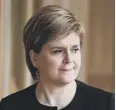  ??  ?? 0 Nicola Sturgeon has called for Brexit to be delayed