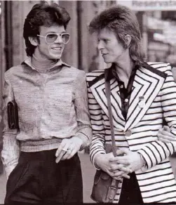  ?? Freddie Burretti e Bowie. ??