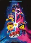  ??  ?? The Lego Movie 2 (1 Std. 47 Min.), Animation, USA 2018Regie Mike MitchellMi­t Oliver Kalkofe als Stimme der neuen Figur „Eistüte“Wertung ★★★✩✩