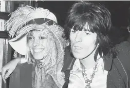  ?? AP FILE PHOTO ?? ‘VALKYRIE’: Keith Richards and Anita Pallenberg at the London premiere of the Beatles’ ‘Yellow Submarine’ in 1968.