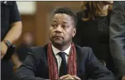  ?? ALEC TABAK — THE DAILY NEWS ?? Actor Cuba Gooding Jr. appears in court in New York.