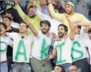  ?? AP ?? Pakistani fans were ecstatic to get to watch quality internatio­nal cricket at the Gaddafi stadium in Lahore on Tuesday.